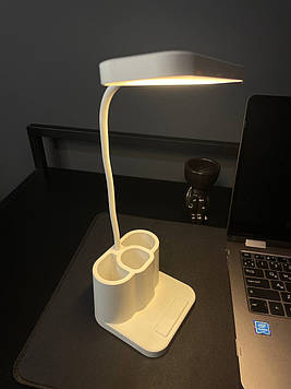 Настільна лампа HOTU 2-в-1 з акумулятором, сенсорним керуванням і 3 рівнями яскравості