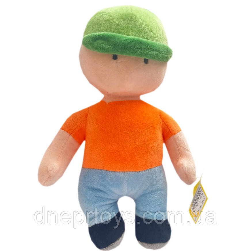 Іграшка м`яка Stumble Guys хлопці що спотикаються нокаут-гра плюш 25см (L11501), фото 1