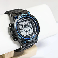 Чоловічий наручний годинники Other спортивний кварцовий надійний на силіконовому ремінці для спорту екстриму Br BAR