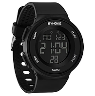 Чоловічий наручний годинник SYNOKE спортивний кварцовий 5 бар з хронографом підсвічуванням для військовослужбовців Br BAR