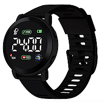 Чоловічий наручний годинник спортивний тактичний практичний унісекс зі світлодіодним дисплеєм для чоловіків жінок Br BAR