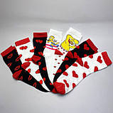 Великий бокс шкарпеток чоловічих довгих демісезонних крутих з яскравими малюнками для коханого 40-45 на 21 Br BAR, фото 2