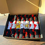 Великий бокс шкарпеток чоловічих довгих демісезонних крутих з яскравими малюнками для коханого 40-45 на 21 Br BAR, фото 4