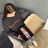 Великий бокс шкарпеток чоловічих довгих демісезонних крутих з яскравими малюнками для коханого 40-45 на 21 Br BAR, фото 6