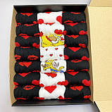 Великий бокс шкарпеток чоловічих довгих демісезонних крутих з яскравими малюнками для коханого 40-45 на 21 Br BAR, фото 9