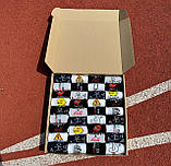 Мега бокс шкарпеток чоловічих високих весна-осінь барвистих із яскравим кумедним принтом 40-45 36 пар на Br BAR, фото 2