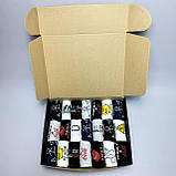 Оригінальний набір шкарпеток чоловічих довгих весна-осінь із крутим кумедним принтом 40-45 21 пара для Br BAR, фото 5