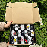 Оригінальний набір шкарпеток чоловічих довгих весна-осінь із крутим кумедним принтом 40-45 21 пара для Br BAR, фото 6