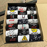 Оригінальний набір шкарпеток чоловічих довгих весна-осінь із крутим кумедним принтом 40-45 21 пара для Br BAR, фото 8