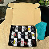 Оригінальний набір шкарпеток чоловічих довгих весна-осінь із крутим кумедним принтом 40-45 21 пара для Br BAR, фото 10