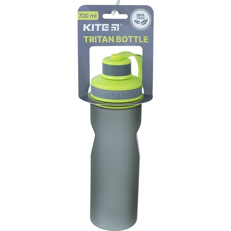Пляшечка для води Kite 700 мл сіро-зелена K21-398-02