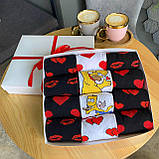 Стильний набір шкарпеток чоловікам на 12 пар 40-45 р оригінальні повсякденні та різнобарвні, прикольні, Br BAR, фото 8