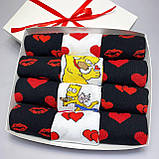 Стильний набір шкарпеток чоловікам на 12 пар 40-45 р оригінальні повсякденні та різнобарвні, прикольні, Br BAR, фото 7