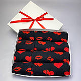 Повсякденний бокс шкарпеток чоловічий на 12 пар 40-45 р чорні та подарункові демісезонні, довгі та Br BAR, фото 5