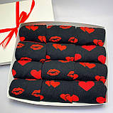 Повсякденний бокс шкарпеток чоловічий на 12 пар 40-45 р чорні та подарункові демісезонні, довгі та Br BAR, фото 7