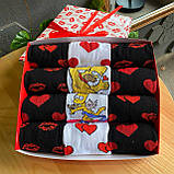 Святковий набір шкарпеток чоловічих на 12 пар 40-45 р. яскраві якісні, бавовняні, повсякденні та молодіжні Br BAR, фото 9