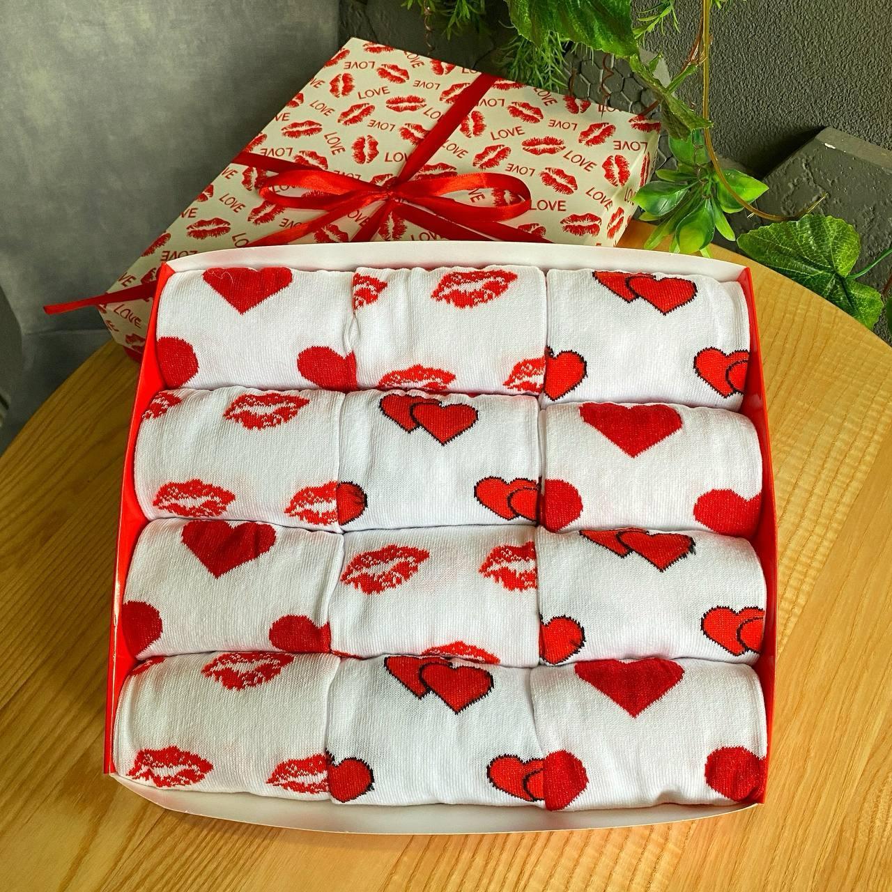 Гарний бокс шкарпеток чоловічих на 12 пар 40-45 р білі оригінальні, високі та демісезонні, якісні модні Br BAR, фото 1