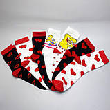 Подарунок коханому чоловікові бокс із шкарпетками 12 пар у коробці 41-45 р чорно-білий Br BAR, фото 6