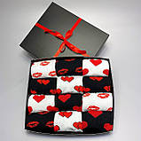 Чоловічий подарунковий бокс шкарпеток на 12 пар 40-45 р демісезонні високі та бавовняні подарунок на день Br BAR, фото 4