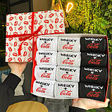 Подарунковий комплект шкарпеток чоловічих високих трикотажних весна-осінь з прикольним принтом 40-45 12 шт Br BAR, фото 4