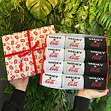 Подарунковий комплект шкарпеток чоловічих високих трикотажних весна-осінь з прикольним принтом 40-45 12 шт Br BAR, фото 6