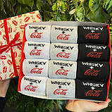 Подарунковий комплект шкарпеток чоловічих високих трикотажних весна-осінь з прикольним принтом 40-45 12 шт Br BAR, фото 7