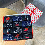 Набір шкарпеток чоловічих довгих демісезонних модних з класними яскравими малюнками 40-45 12 шт у Br BAR, фото 2