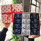 Подарунковий бокс шкарпеток чоловічих високих практичних весна-осінь із креативним принтом Плани на день Br BAR, фото 4