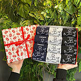 Подарунковий бокс шкарпеток чоловічих високих практичних весна-осінь із креативним принтом Плани на день Br BAR, фото 7