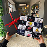 Набір прикольних шкарпеток чоловічих на 12 пар 40-45 р із піпипками бавовняні, молодіжні та якісні VG Br BAR, фото 4