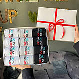 Чоловічі шкарпетки круті високі весна-осінь із приколом на оригінальний подарунок парню 12 пар 40-45р HG Br BAR, фото 4