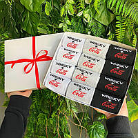 Подарунковий бокс шкарпеток для хлопців на 12 пар 40-45 р різнобарвні, демісезонні весна-осінь повсякденні Br BAR