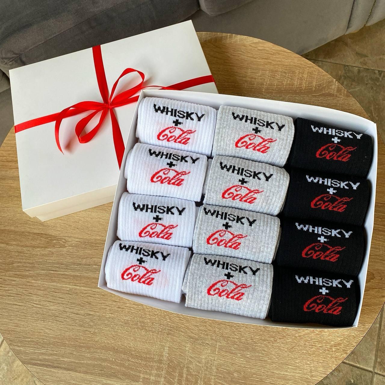 Набір шкарпеток чоловічих довгих весна-осінь з оригінальним принтом 40-45 12 шт для чоловіків на креативний Br BAR, фото 1