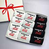 Набір шкарпеток чоловічих довгих весна-осінь з оригінальним принтом 40-45 12 шт для чоловіків на креативний Br BAR, фото 5