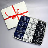 Крутий комплект шкарпеток чоловічих довгих демісезонних модних із веселим принтом Плани на день 40-45 12 Br BAR, фото 3