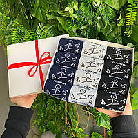 Чоловічий подарунковий бокс шкарпеток на 12 пар 40-45 р барвисті, демісезонні весна-осінь якісні та Br BAR