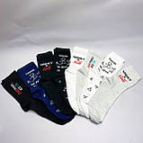 Найкращий бокс шкарпеток чоловічих високих демісезонних смішних з оригінальним акцентом 40-45 12 пар для Br BAR, фото 4