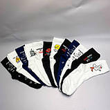 Прикольний подарунок парню, другу бокс високих яскравих шкарпеток 12 пар у подарунковій коробці 40-45р Br BAR, фото 4