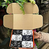 Набір шкарпеток чоловічих високих бавовняних демісезонних з веселим принтом Плани на день 40-45 12 пар на Br BAR, фото 7