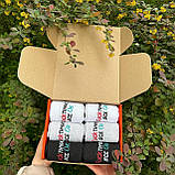 Креативний бокс шкарпеток чоловічих високих демісезонних із класним написом Фактично все ОК 40-45 12 шт для Br BAR, фото 9