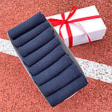 Комплект шкарпеток жіночих коротких літніх базових однотонних синіх практичних на 8 пар 36-40 в подарунок Br BAR, фото 9