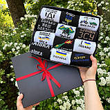 Бокс шкарпеток чоловічих високих бавовняних весна осінь практичних патріотичних 12 пар 40-45 для хлопців на Br BAR, фото 6