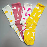 Оригінальний комплект шкарпеток чоловічих довгих весна-осінь із кумедним принтом 40-45 12 пар на крутий Br BAR, фото 4