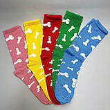 Набір шкарпеток чоловічих високих демісезонних з яскравим барвистим тренд дизайном 40-45 12 шт у Br BAR, фото 6