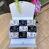 Найкращий набір шкарпеток чоловічих довгих демісезонних демісезонних бавовняних із прикольним принтом Плани Br BAR