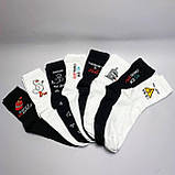 Подарунковий набір шкарпеток чоловічих довгих весна-осінь з веселим оригінальним принтом 40-45 9 пар для Br BAR, фото 2