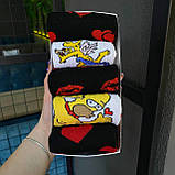 Подарунковий бокс шкарпеток жіночих на 5 пар 36-41 р кольорові демісезонні весна-осінь якісні, високі Br BAR, фото 2