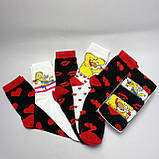 Подарунковий бокс шкарпеток жіночих на 5 пар 36-41 р кольорові демісезонні весна-осінь якісні, високі Br BAR, фото 4
