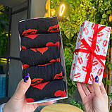 Найкращий набір шкарпеток чоловічих високих демісезонних практичних 40-45 5 пар крутий подарунок для коханого чоловіка Br BAR, фото 8