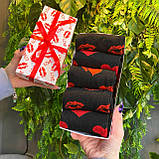 Найкращий набір шкарпеток чоловічих високих демісезонних практичних 40-45 5 пар крутий подарунок для коханого чоловіка Br BAR, фото 2